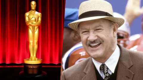 Gene Hackman i Oscary, fot. ONS