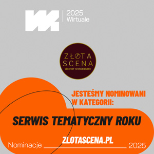 Złota Scena nominowana do nagrody Wirtuale 2025