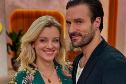 Piotr Stramowski z narzeczoną